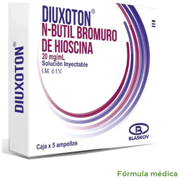 Diuxoton 20Mg/Ml Solucion Inyectable Caja X 5ampolleta X 1Ml