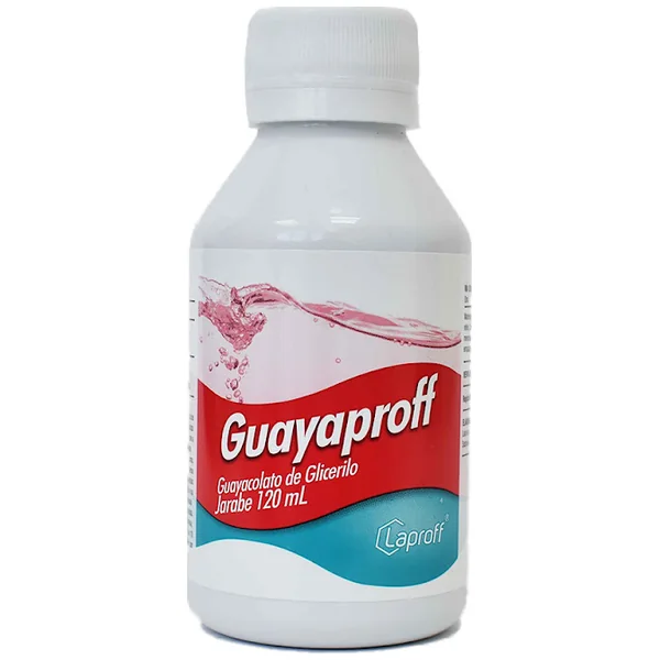 Guayaproff Guayacolato De Glicerilo 300Mg/15ml Jarabe Frasco X 120 Ml