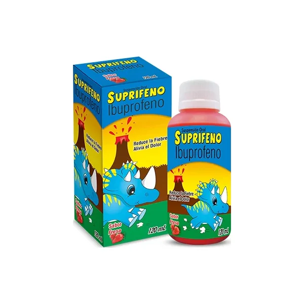Suprifeno Fresa (Ibuprofeno) FCO X 120 ML