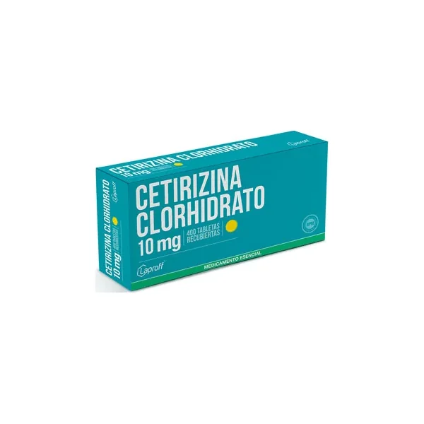 Cetirizina 10 MG Laproff Caja X 400 Tabs