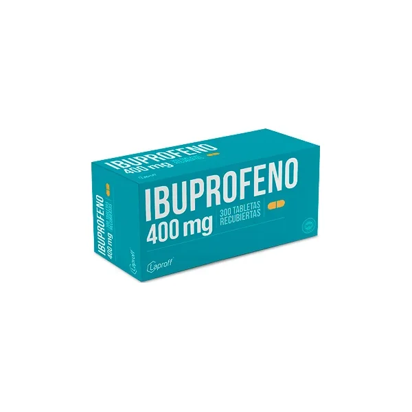 Ibuprofeno 400 MG Laproff Caja X 300 Tabs
