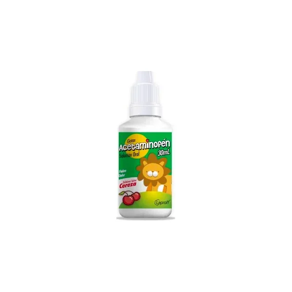 Acetaminofen 100Mg/Ml(10%) Solucion Oral Frasco X 30Ml Laproff
