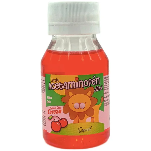 ACETAMINOFEN 150 MG JARABE 60 ML LP