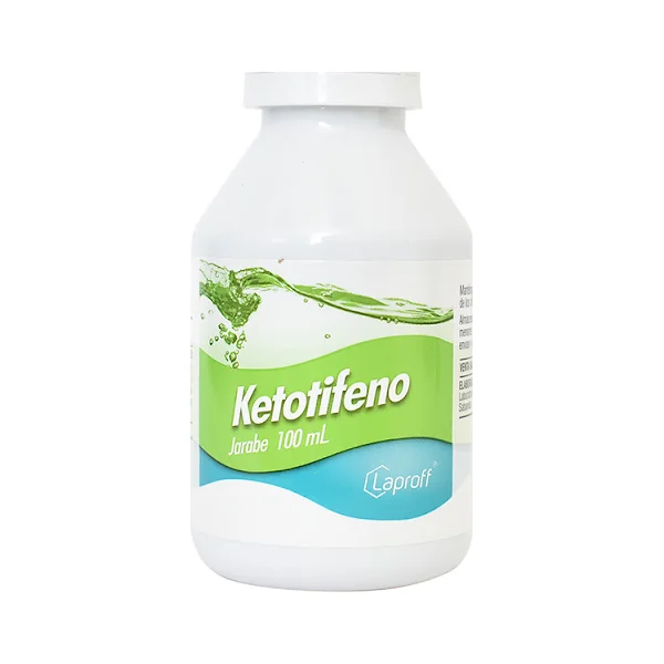 Ketotifeno 20Mg Laproff Jarabe Frasco X 100 Ml