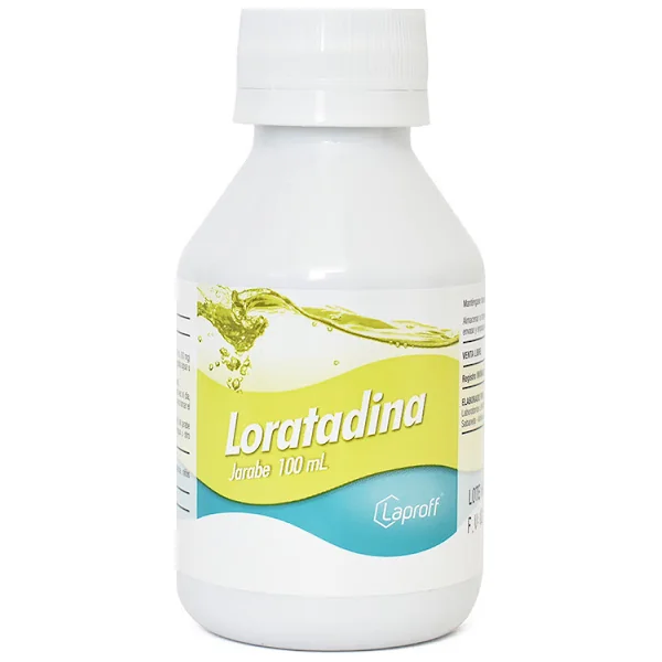 Loratadina 5Mg Laproff Jarabe Frasco X 100 Ml