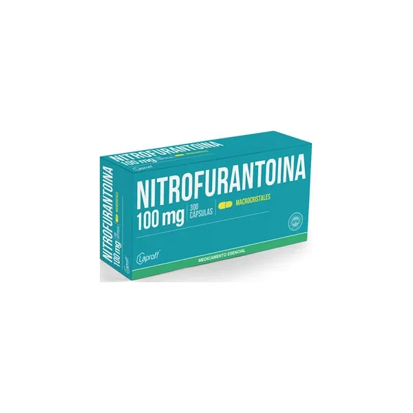 Nitrofurantoina 100 MG Laproff Caja X 300 Tabs