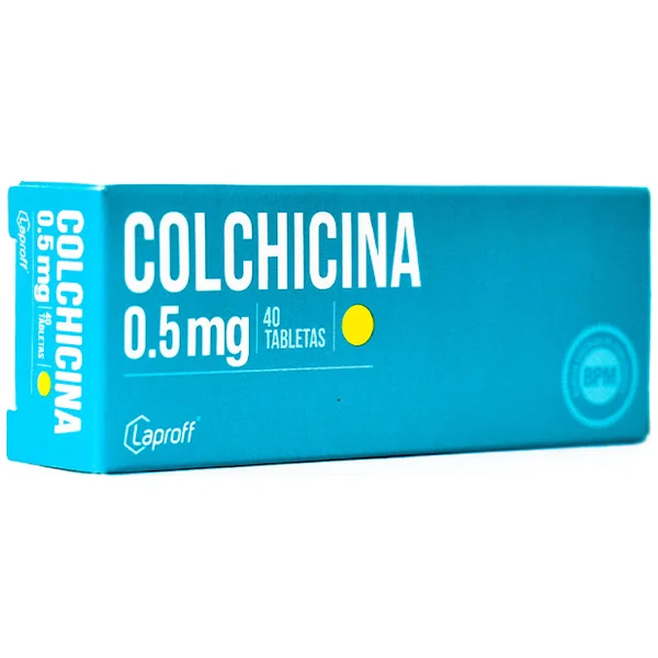 Colchicina Laproff 0.5 Mg Caja X 40 Tabletas