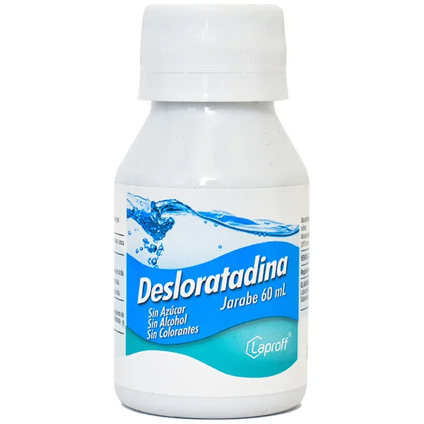 Desloratadina 0.5 Mg Laproff Jarabe Frasco X 60 Ml