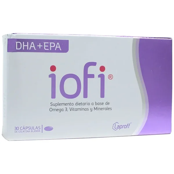 Suplemento Dietario Iofi Dha Y Epa Caja X 30