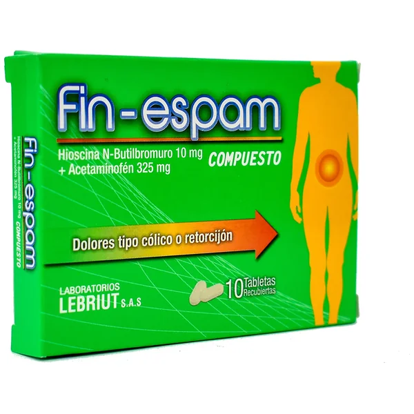 Fin-Espam Compuesto (325+10)Mg Tabletas Recubiertas Caja X 10
