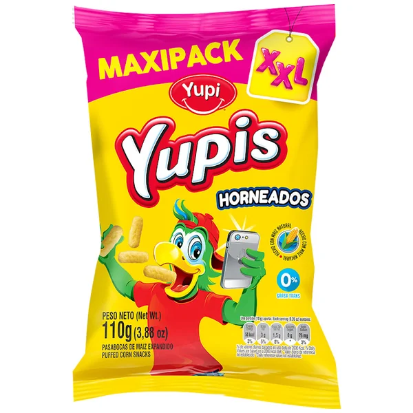 Pasabocas Yupis Salados Horneados x 110 gr
