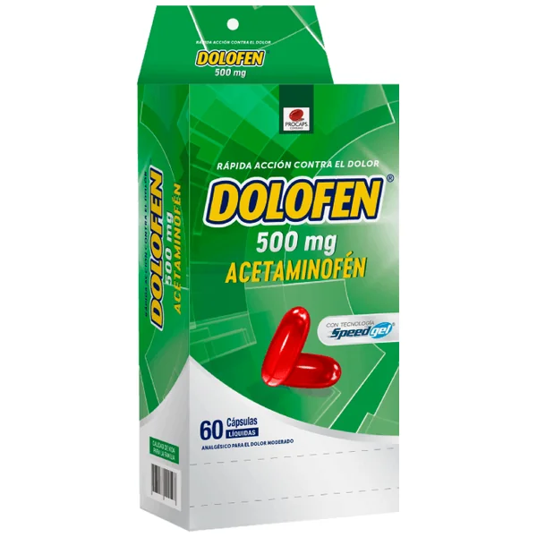 Dolofen Cápsulas Blandas 500Mg X1 Blíster