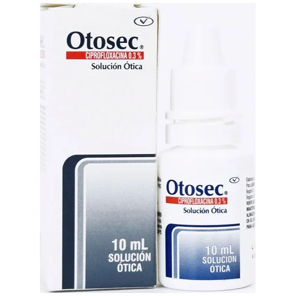 Otosec 3Mg/Ml(0.3%) Sol Oti Fco10Ml
