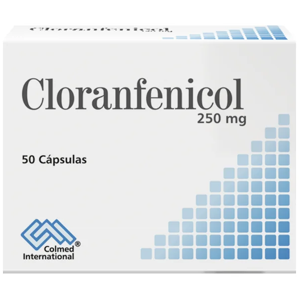 CLORANFENICOL 250 MG 50 CAPSULAS PC
