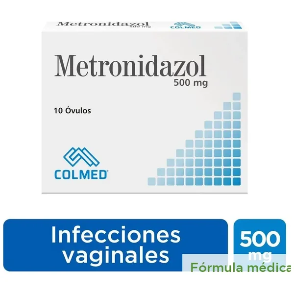 Metronidazol Colmed 500Mg Caja X 10 Ovulos