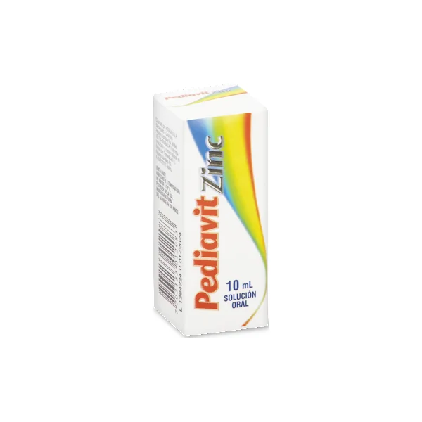 Pediavit Zinc Ácido Ascorbico 100 Mg Procaps Solución Oral Frasco X 10 Ml
