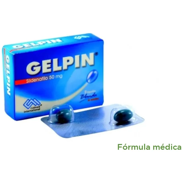 Gelpin 50Mg Capsulas Blandas Caja X 2
