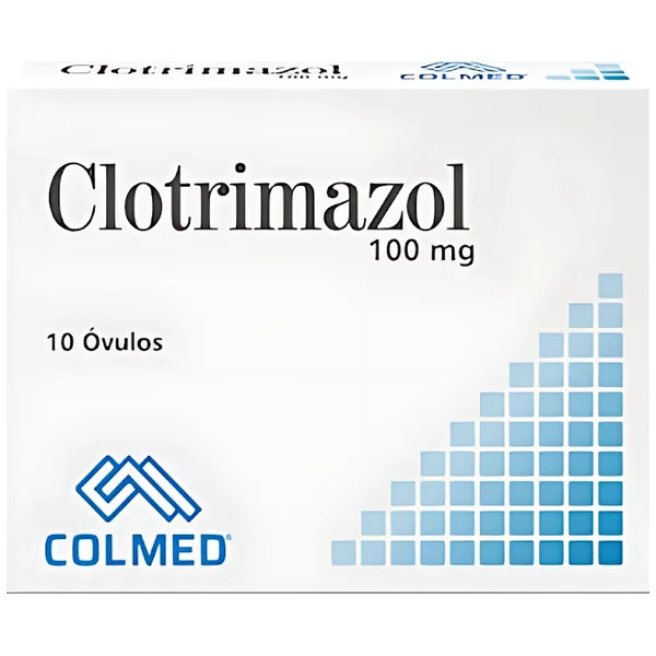 Clotrimazol 100 Mg Colmed Caja X 10 Óvulos