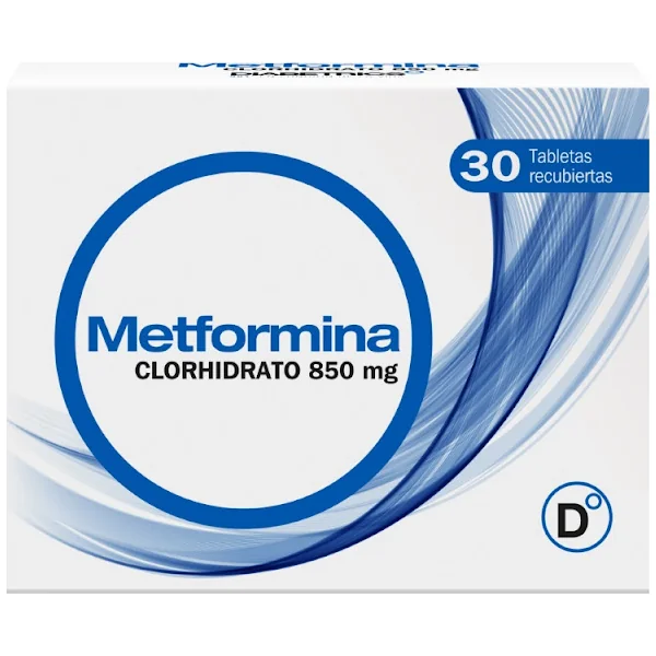 Metformina 850 Mg Colmed Caja X 30 Tabletas