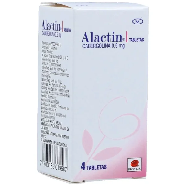 Alactin Tabletas 0.5Mg Caja X 4