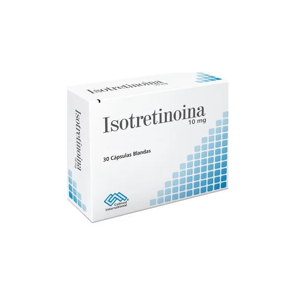 Isotretinoina Colmed 10 Mg Caja X 30 Cápsulas