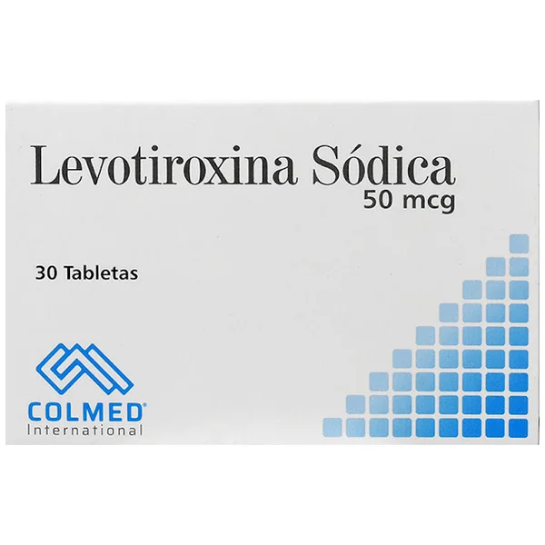 Levotiroxina Colmed 50 Mcg Caja X 30 Tabletas