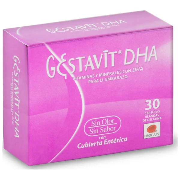 Gestavit DHA Multivitamínico Procaps Caja X 30 Cápsulas