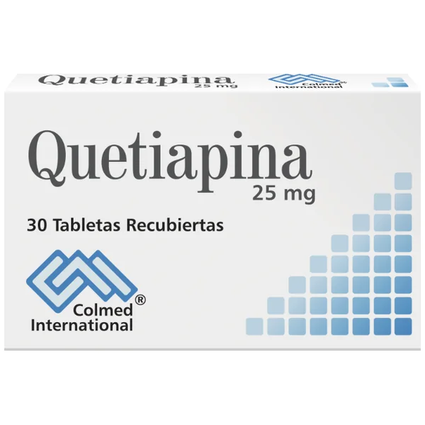 Quetiapina 25 Mg Colmed Caja X 30 Tabletas Recubiertas
