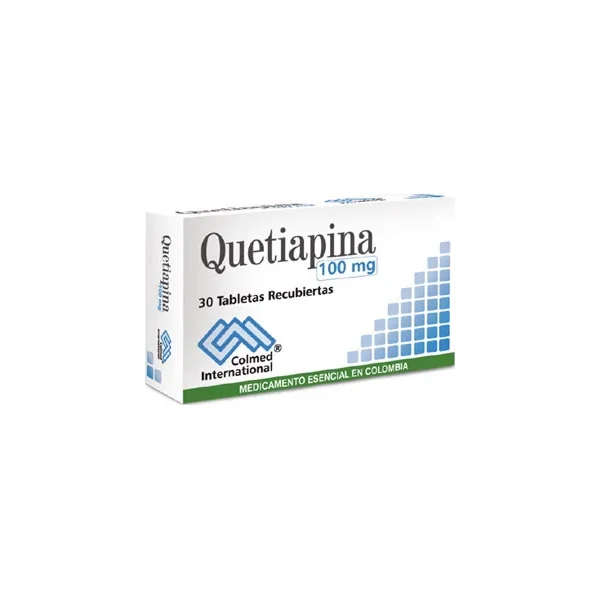 Quetiapina 100 MG Colmed ** Caja X 30 Tabs