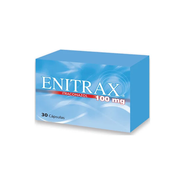 Enitrax Itraconazol 100 Mg Procaps Caja X 30 Cápsulas
