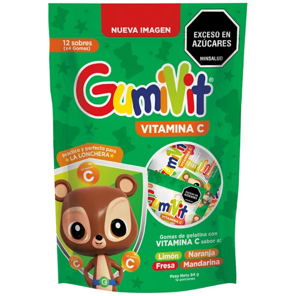 Gumivit C Multivitamínico Procaps Paquete X 12 Sobres