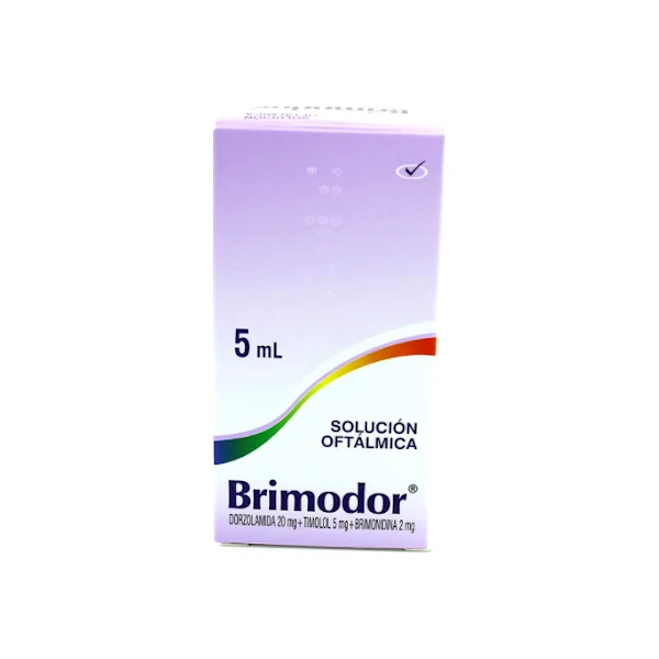 Brimodor Solución Oftlálmica X 5Ml Dorzolamida Brimonidina Timolol