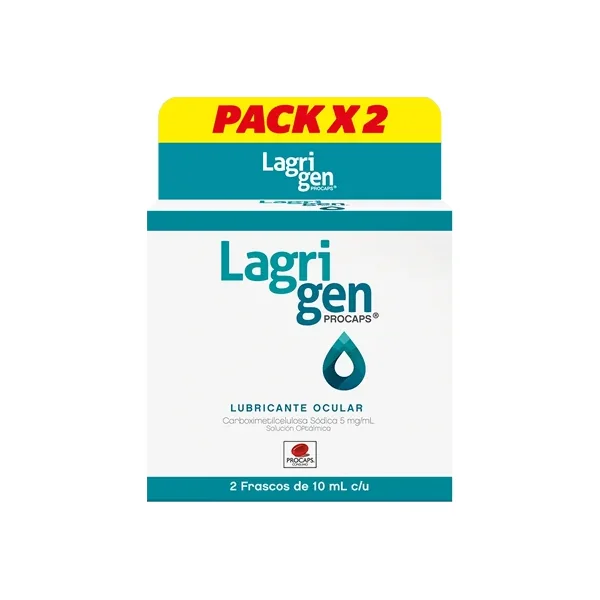 Lagrigen Sol.oft 2 Unds X 10 ML