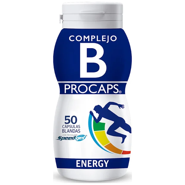 Complejo B Tiamina Mononitrato + Riboflavina 5,4Mg/5mg Procaps Frasco X 50 Cápsulas