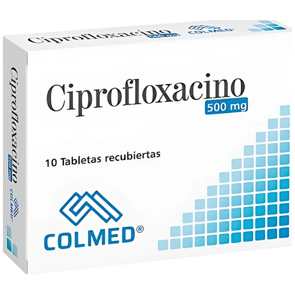 CIPROFLOXACINO 500 MG 10 TBS