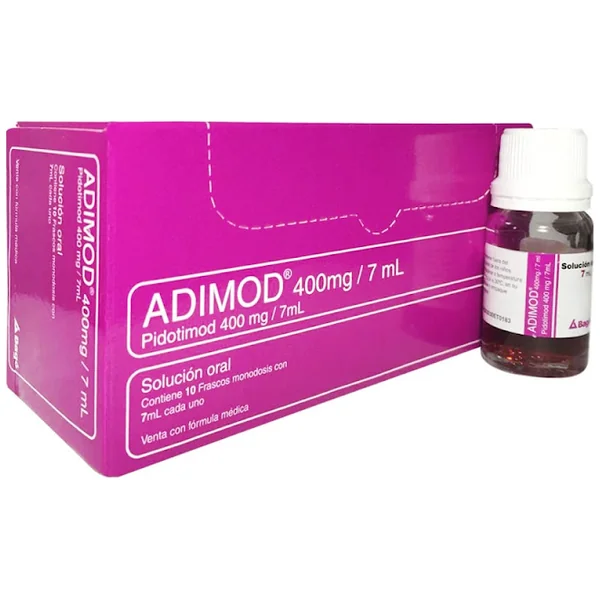 Adimod Pidotimod 400 Mg Bagó Frasco X 7 Ml