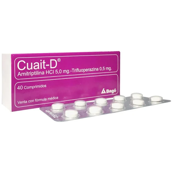 Cuait D 5Mg+0.5Mg Caja X 40 Tabletas