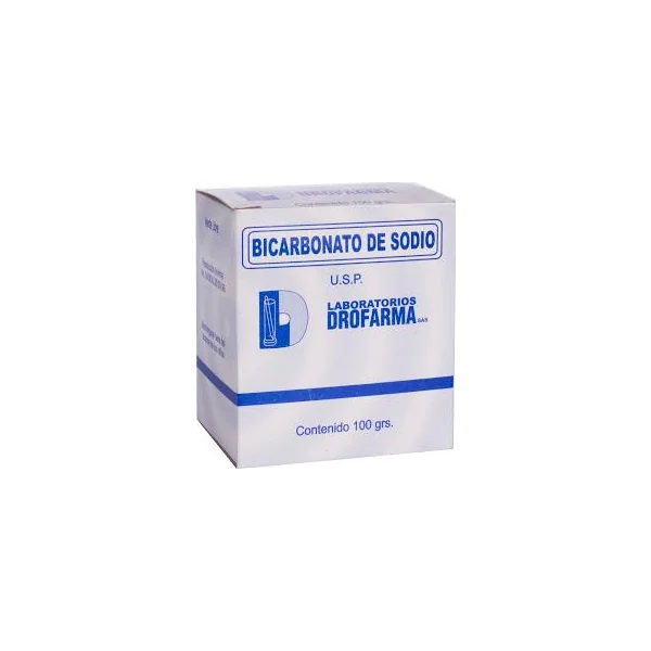 BICARBONATO DE SODIO 100 GR DROFARMA