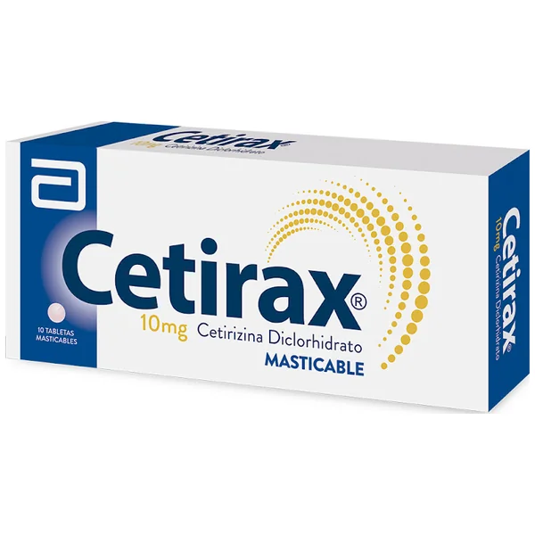 Cetirax 10Mg Caja X 10 Tabletas