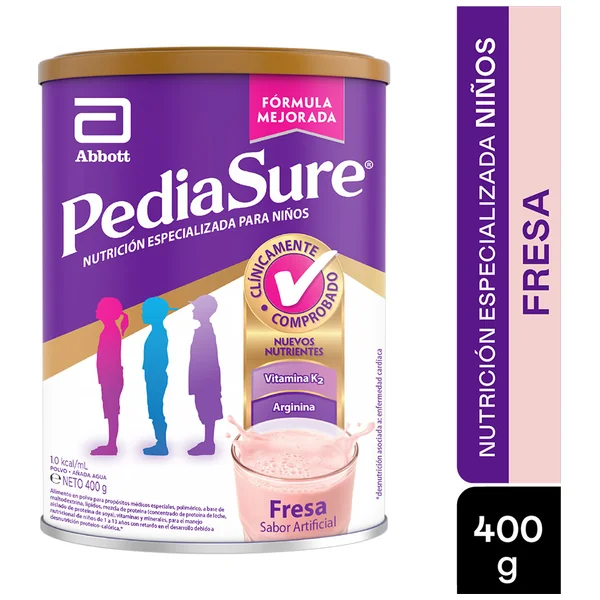 Pediasure Polvo Fresa X 400 Gr