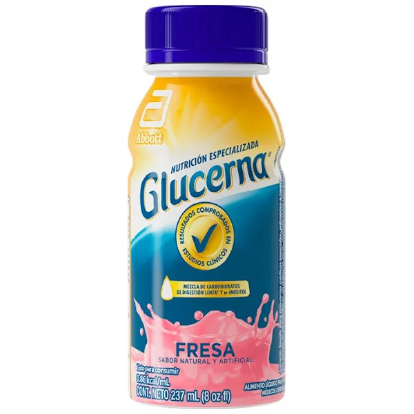 Glucerna Fresa Líquido X 237 Ml
