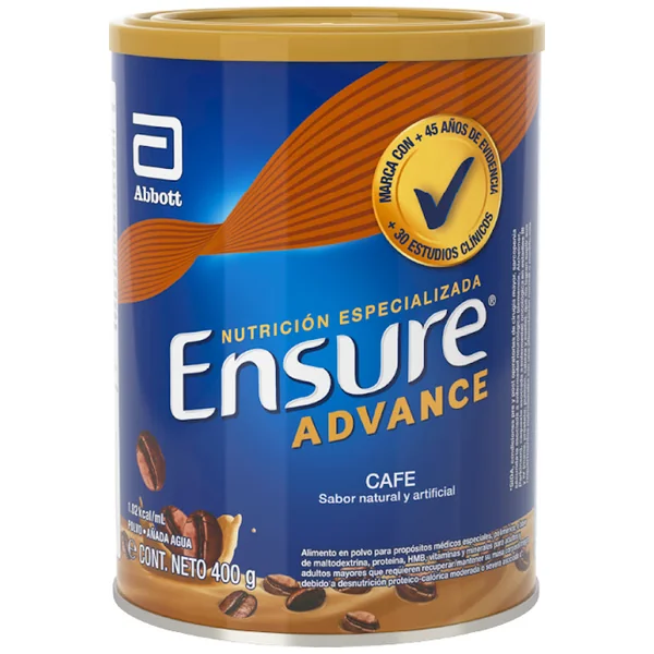 Ensure Advance Café Lata X 400 Gr