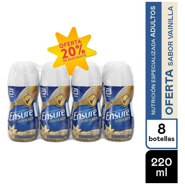 Ensure Adv.vainilla X 220 ML PG 6 LLV 8