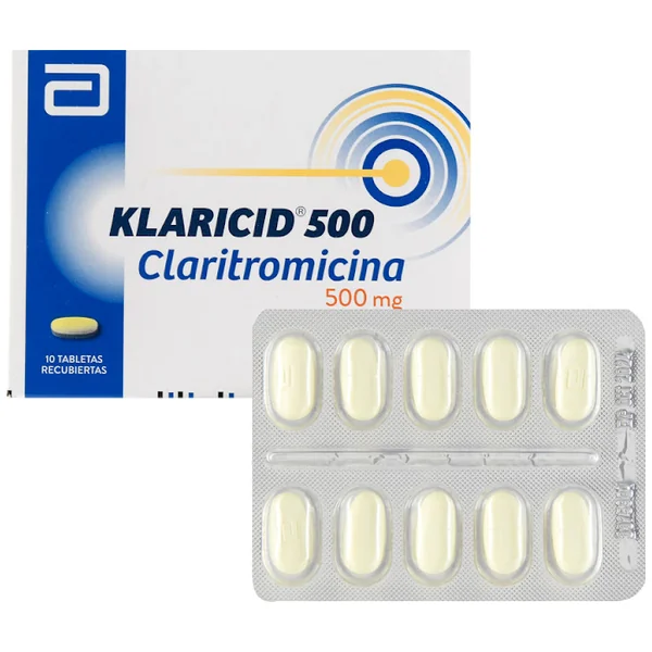 Klaricid 500Mg Caja X 10 Tabletas