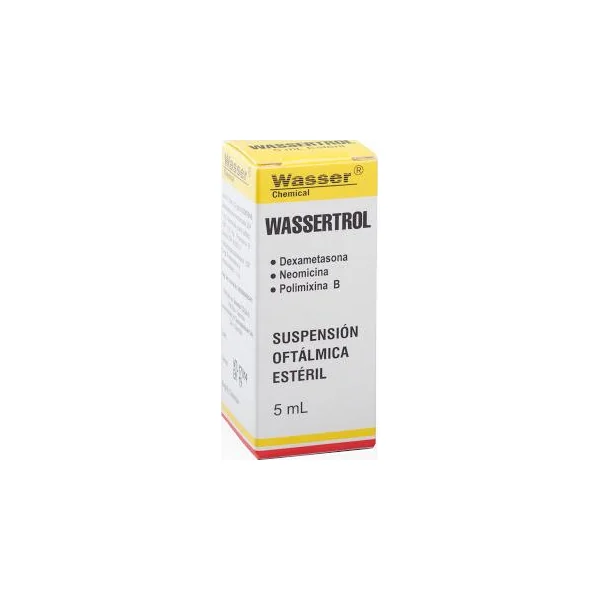 Wassertrol Solución Oftálmica Estéril Frasco X 5mL