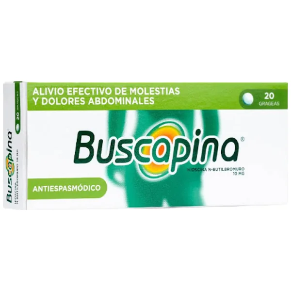 Buscapina Antiespasmódico 10Mg Caja X 20 Grageas