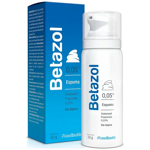 Betazol Espuma 0.05% Emulsión Frasco X 50Gr