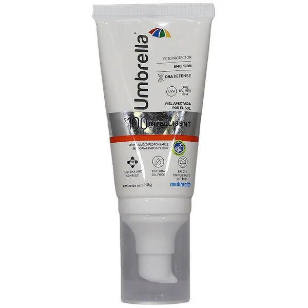 Protector Solar Umbrella Inteligent Crema SPF100+ X 50 Gr