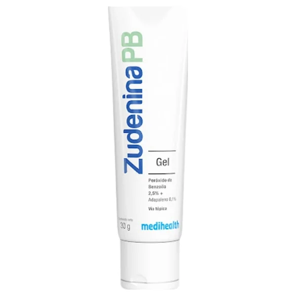 Zudenina PB Peróxido De Benzoilo + Adapaleno 2,5%/0,1% Medihealth Tubo X 30 Gr