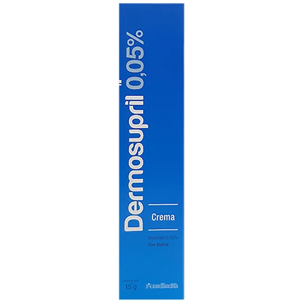 Dermosupril 0.05% Crema Tubo X15g. MED Desonida Corticosteroide